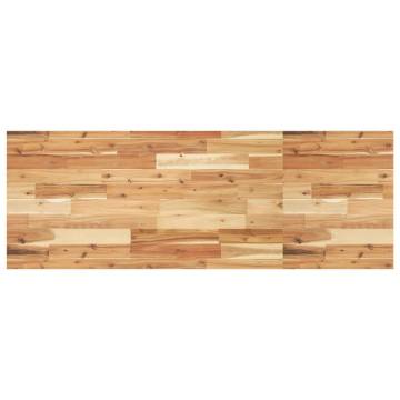 Table Top Rectangular 120x50x2 cm Solid Acacia Wood - Hipomarket