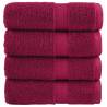  Premium Soap Towels SOLUND 4pcs Bordeaux 30x30cm 600gsm Colour bordeaux Size 30 x 30 cm Quantity in Package 4 