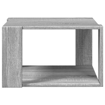 Stylish Grey Sonoma Coffee Table - Engineered Wood | HipoMarket