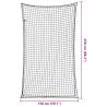 Durable Black Trailer Net with Elastic Rope - 2.5x1.5 m PP