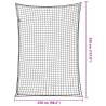 Trailer Net with Elastic Rope Black 3.5x2.5m - Durable & Secure