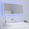 LED Bathroom Mirror White 100x8.5x37 cm - Stylish & Functional