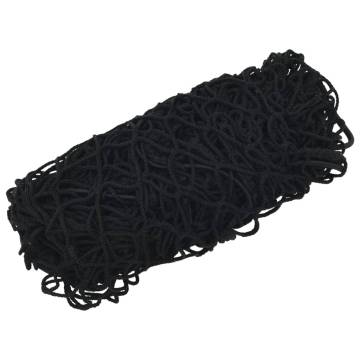 Trailer Net with Elastic Rope Black 4x2m PP - Hipomarket