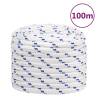  Boat Rope White 20 mm 100 m Polypropylene Colour white and blue Quantity in Package 1 Length 100 m Diameter 20 mm 