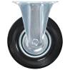 24 pcs Fixed Casters 125 mm - Durable & Smooth Rolling