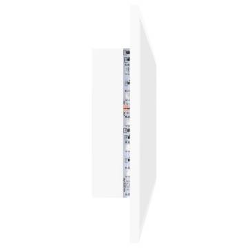 LED Bathroom Mirror White 100x8.5x37 cm - Stylish & Functional