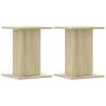 Plant Stands 2 pcs Sonoma Oak - Durable Engineered Wood