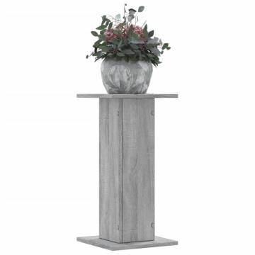 Grey Sonoma Plant Stands - 2 Pcs, 30x30x60 cm | HipoMarket