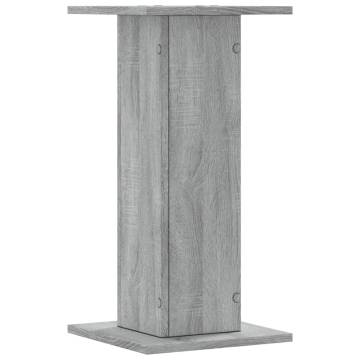 Grey Sonoma Plant Stands - 2 Pcs, 30x30x60 cm | HipoMarket