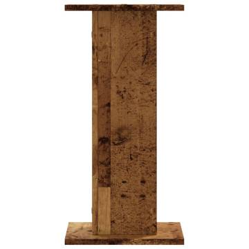 Old Wood Plant Stands - 2 pcs, 30x30x60 cm | Hipo Market