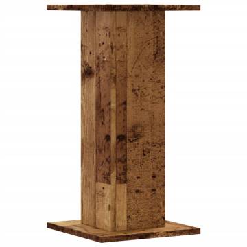 Old Wood Plant Stands - 2 pcs, 30x30x60 cm | Hipo Market