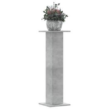 Concrete Grey Plant Stands 2 pcs - Stylish & Durable