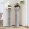 Concrete Grey Plant Stands 2 pcs - Stylish & Durable