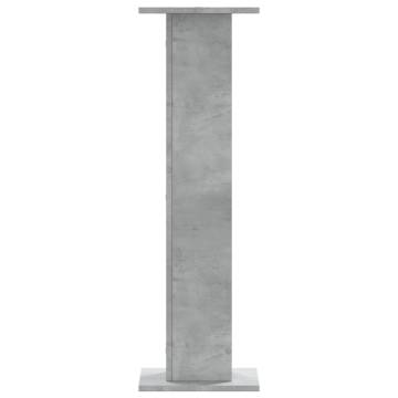 Concrete Grey Plant Stands 2 pcs - Stylish & Durable