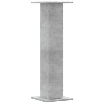 Concrete Grey Plant Stands 2 pcs - Stylish & Durable