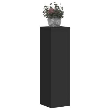 Plant Stand 2pcs Black - Stylish & Durable | HipoMarket