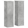 Plant Stand 2pcs Concrete Grey | Engineered Wood | Hipo Market