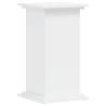 White Plant Stand 33x33x60 cm - Durable Engineered Wood