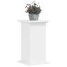 White Plant Stand 33x33x60 cm - Durable Engineered Wood