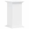 White Plant Stand 33x33x60 cm - Durable Engineered Wood