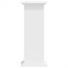 White Plant Stand 33x33x80 cm - Durable Engineered Wood