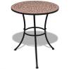 Bistro Table Terracotta 60 cm Mosaic Colour terracotta Size 60 x 70 cm Quantity in Package 1 