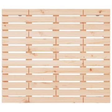 Elegant Solid Wood Pine Wall Headboard | 126x3x91.5 cm