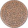 Terracotta Bistro Table 60 cm Mosaic | Stylish Garden Furniture