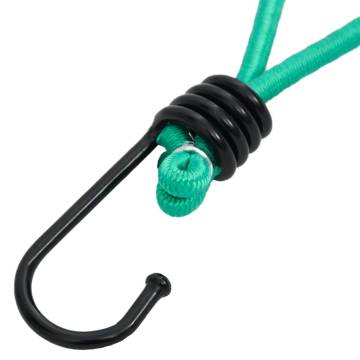 Bungee Cords with Hooks - 20 pcs 15 cm | Hipomarket UK