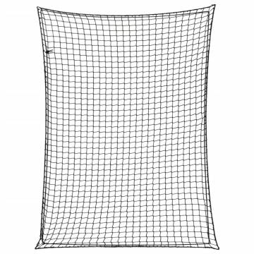 Durable 4x3m Trailer Net with Elastic Rope - Black | HipoMarket