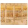 Table Top 100x80cm - Solid Wood Rough Mango | HipoMarket