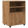 Rolling Cabinet Artisian Oak - 60x48x81 cm | Hipomarket