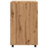 Rolling Cabinet Artisian Oak - 60x48x81 cm | Hipomarket