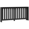 Radiator Cover Black 175x20x82 cm | Stylish Engineered Wood