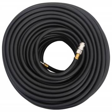 Hybrid Air Hose Black 0.6" 100m - Durable & Flexible