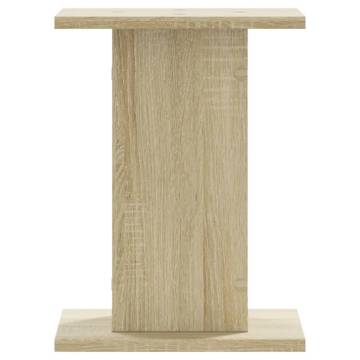 Sonoma Oak Speaker Stands - 2 pcs, 30x30x40 cm - Durable & Stylish