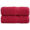  Premium Soap Towels SOLUND 2 pcs Red 30x30 cm 600 gsm Colour red Size 30 x 30 cm Quantity in Package 2 