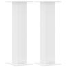 Speaker Stands 2 pcs White 30x30x95 cm - Durable & Stylish