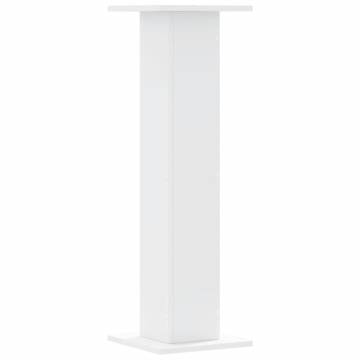 Speaker Stands 2 pcs White 30x30x95 cm - Durable & Stylish