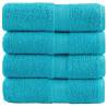  Premium Guest Towels SOLUND 4 pcs Turquoise 30x50 cm 600 gsm Colour turquoise Size 30 x 50 cm Quantity in Package 4 