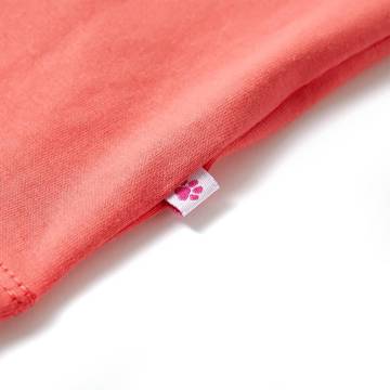 Kids' Coral T-shirt 128 - Stylish & Comfortable