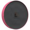 Elegant Pink Wall Clock Ø25.5 cm - Silent & Precise