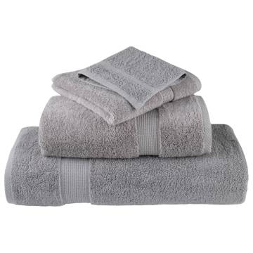 Premium Soap Towels SOLUND 10pcs Grey 30x30cm 600gsm