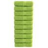  Premium Soap Towels SOLUND 10 pcs Apple Green 30x30 cm 600 gsm Colour apple green Size 30 x 30 cm Quantity in Package 10 