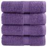  Premium Soap Towels SOLUND 4 pcs Purple 30x30 cm 600 gsm Colour purple Size 30 x 30 cm Quantity in Package 4 