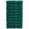  Premium Towels SOLUND 10 pcs Green 100x200 cm 600 gsm Colour green Size 100 x 200 cm Quantity in Package 10 