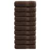  Premium Shower Towels SOLUND 10pcs Brown 70x140cm 600gsm Colour brown Size 70 x 140 cm Quantity in Package 10 