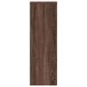 Brown Oak Plant Stands - 2 pcs, 33x33x100 cm | Durable Display