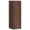 Brown Oak Plant Stands - 2 pcs, 33x33x100 cm | Durable Display