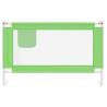 Toddler Safety Bed Rail Green 120x25 cm Fabric | HipoMarket